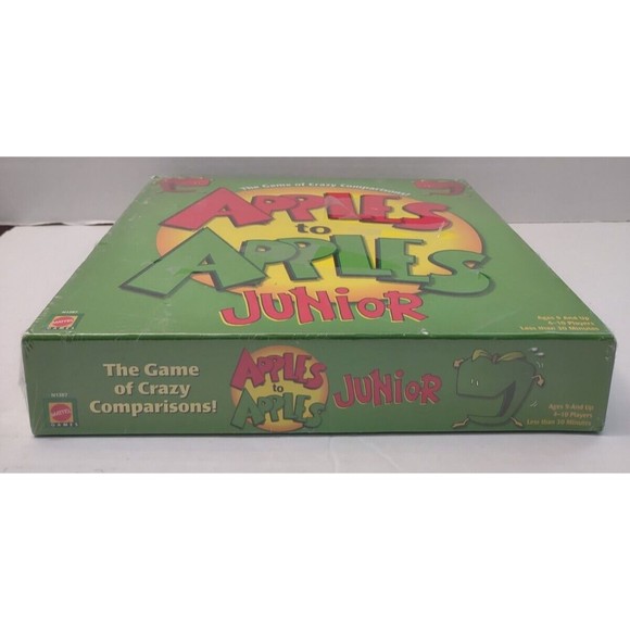 Mattel Apples to Apples Junior Game for Kids 4-10 Players NEW SEALED NIB - Picture 6 of 8